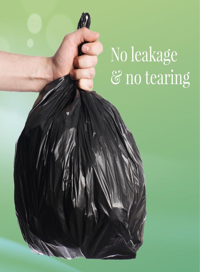 Origami Garbage Bags for Dustbin | Large Size 90 Count (15 Bags x 6 Rolls) | 24 x 32 Inch Disposable Trash Bags | Suitable for Wet & Dry Waste - Black - Image 3
